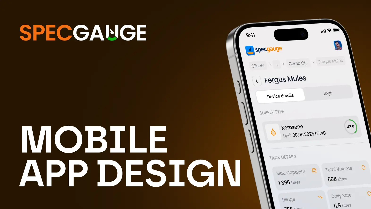 Specgauge - Fuel Tank Monitoring & Device Management